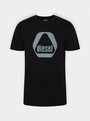 T-shirt z nadrukiem Diesel