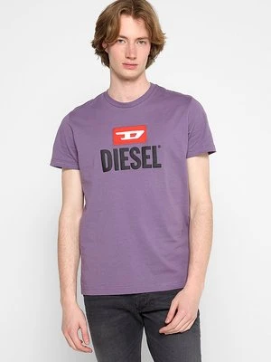 T-shirt z nadrukiem Diesel