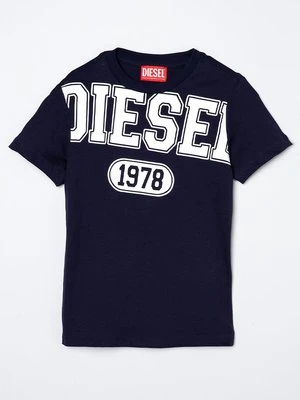 T-shirt z nadrukiem Diesel