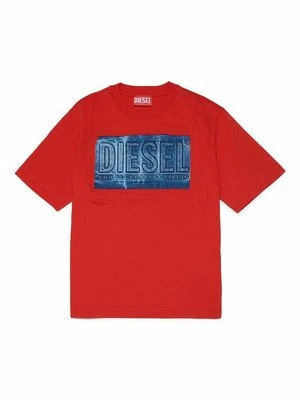 T-shirt z nadrukiem Diesel