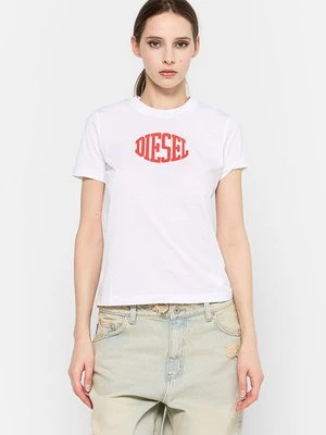T-shirt z nadrukiem Diesel
