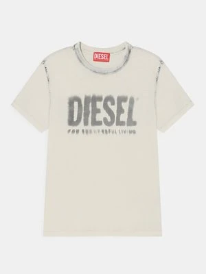 T-shirt z nadrukiem Diesel