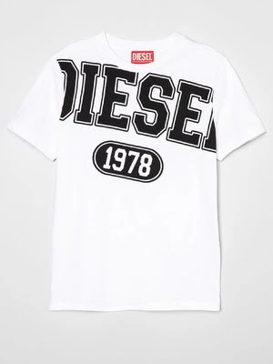 T-shirt z nadrukiem Diesel