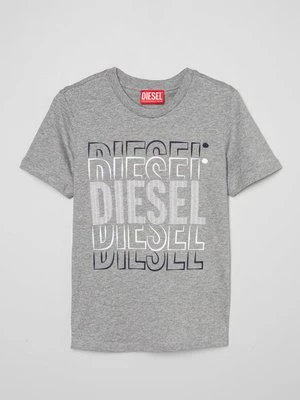 T-shirt z nadrukiem Diesel