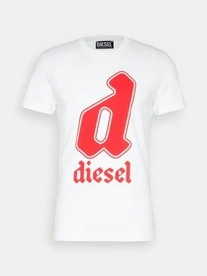 T-shirt z nadrukiem Diesel