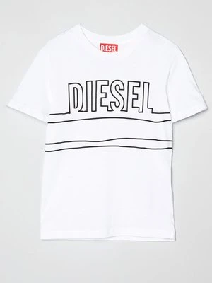 T-shirt z nadrukiem Diesel