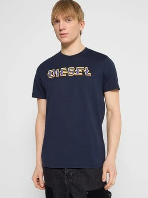 T-shirt z nadrukiem Diesel