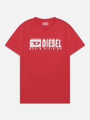 T-shirt z nadrukiem Diesel