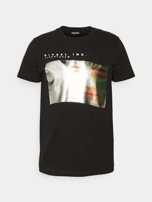 T-shirt z nadrukiem Diesel