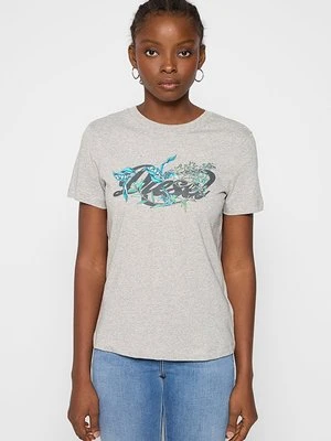 T-shirt z nadrukiem Diesel