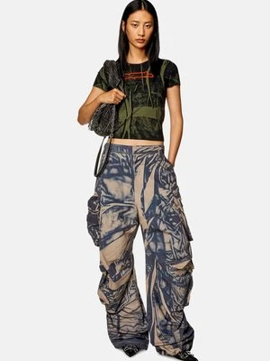 T-shirt z nadrukiem Diesel