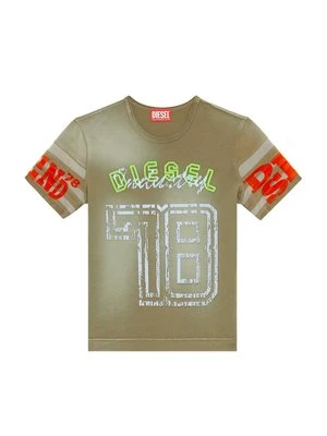 T-shirt z nadrukiem Diesel