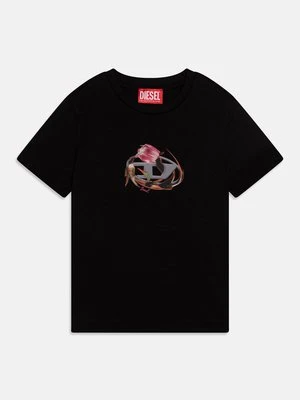 T-shirt z nadrukiem Diesel