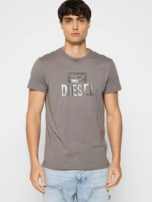 T-shirt z nadrukiem Diesel