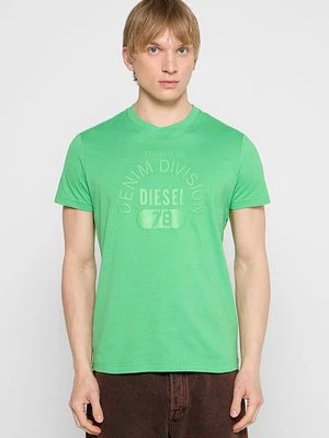 T-shirt z nadrukiem Diesel