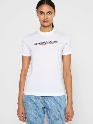 T-shirt z nadrukiem Diesel