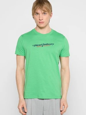 T-shirt z nadrukiem Diesel