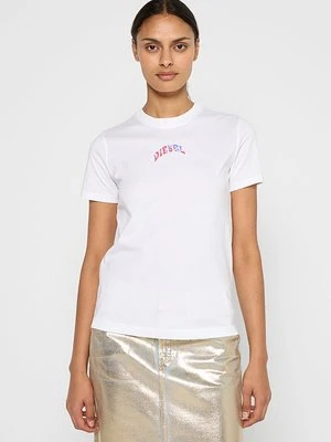 T-shirt z nadrukiem Diesel