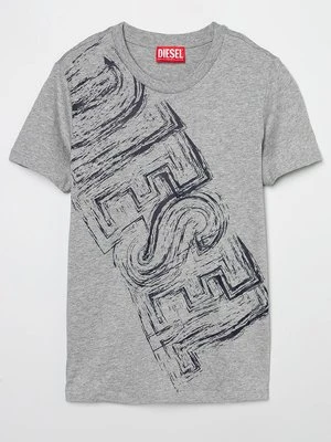 T-shirt z nadrukiem Diesel