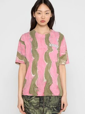 T-shirt z nadrukiem Diesel