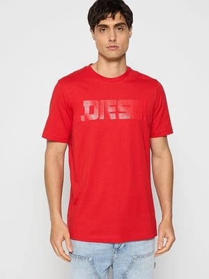 T-shirt z nadrukiem Diesel