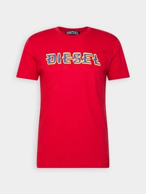 T-shirt z nadrukiem Diesel