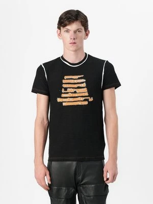 T-shirt z nadrukiem Diesel