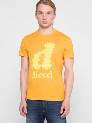 T-shirt z nadrukiem Diesel
