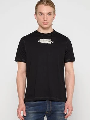 T-shirt z nadrukiem Diesel