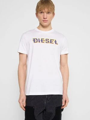 T-shirt z nadrukiem Diesel