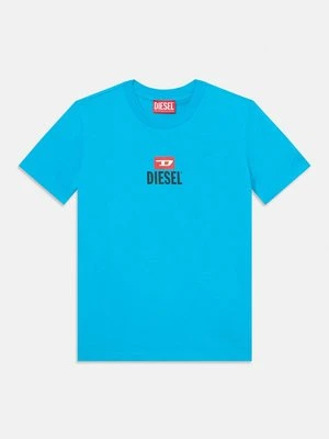 T-shirt z nadrukiem Diesel