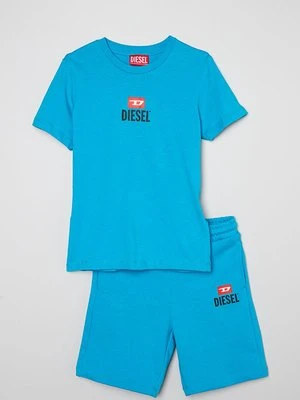 T-shirt z nadrukiem Diesel
