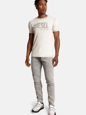 T-shirt z nadrukiem Diesel