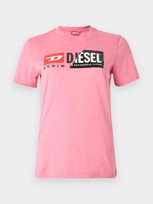 T-shirt z nadrukiem Diesel