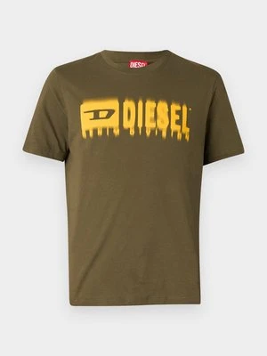 T-shirt z nadrukiem Diesel