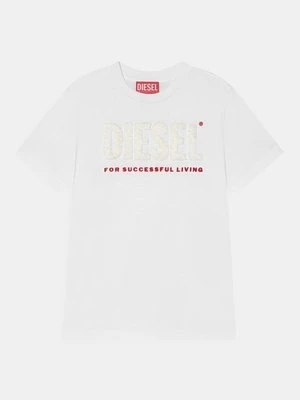 T-shirt z nadrukiem Diesel