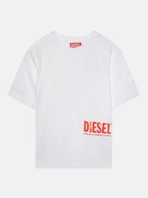 T-shirt z nadrukiem Diesel