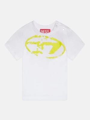 T-shirt z nadrukiem Diesel