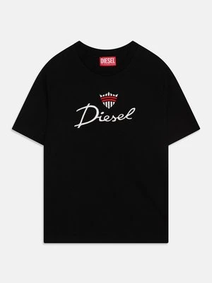 T-shirt z nadrukiem Diesel