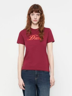 T-shirt z nadrukiem Diesel
