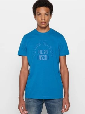 T-shirt z nadrukiem Diesel