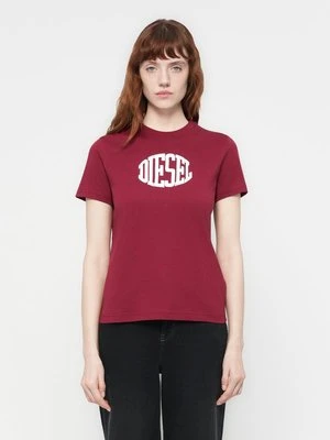 T-shirt z nadrukiem Diesel
