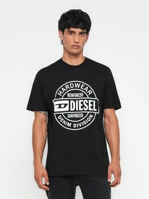 T-shirt z nadrukiem Diesel