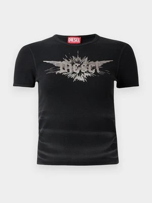 T-shirt z nadrukiem Diesel