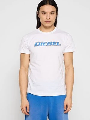 T-shirt z nadrukiem Diesel