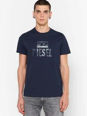 T-shirt z nadrukiem Diesel
