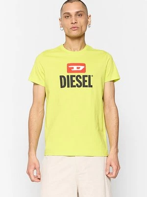 T-shirt z nadrukiem Diesel