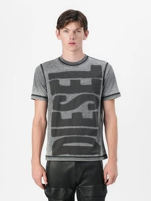 T-shirt z nadrukiem Diesel