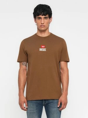 T-shirt z nadrukiem Diesel