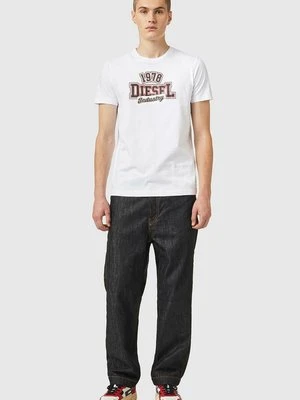 T-shirt z nadrukiem Diesel